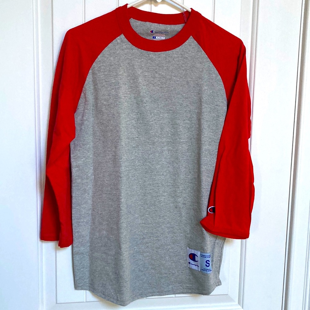 🆕 Champion T 3/4 Sleeves UNISEX BRAND NEW !!